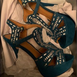 Eric Rutberg Transparent heels 8.5